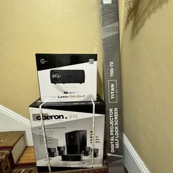 Sound and projector for home