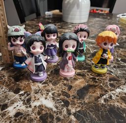 Demon Slayer Anime figure set