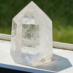 CLEAR QUARTZ TOWER – 66g of High-Vibe Mystery – Local Pickup Only