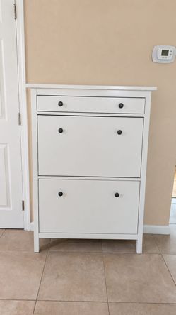 IKEA Hemnes White Shoe Cabinet