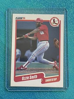 1990 Fleer Ozzie Smith #260 St Louis Cardinals MLB HoF 