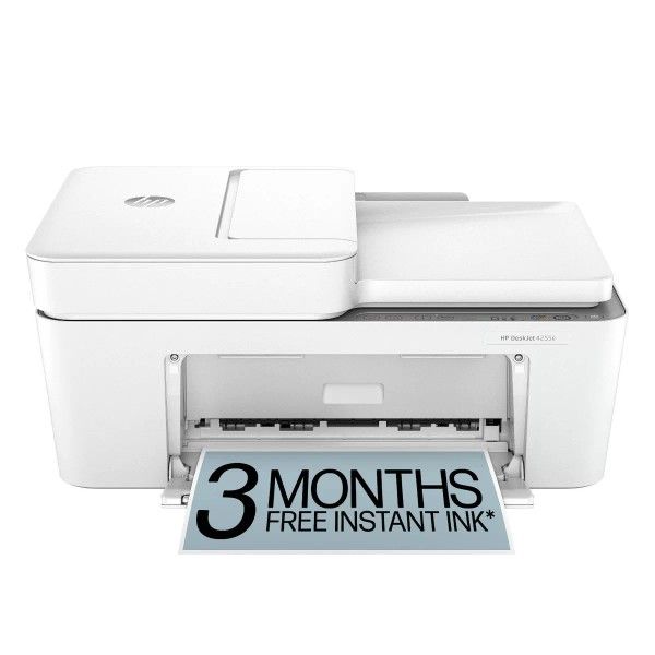 HP DeskJet 4255e Wireless All-in-One Color Printer Scanner Copier with 3 Months Free Instant Ink