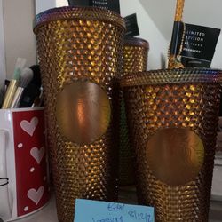 Starbucks Studded Honeycomb Cups 