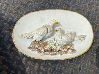 Decor Plate - 2 Birds