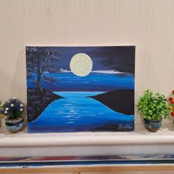 Painting "Late Night Serenity"