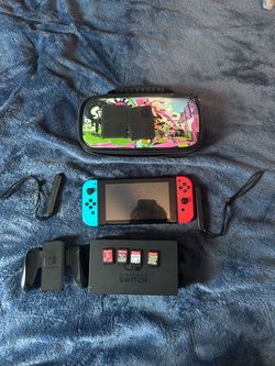 Nintendo Switch 1 Bundle with Games. Best obo
