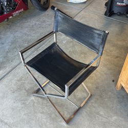 Mid Century Leather Chair 