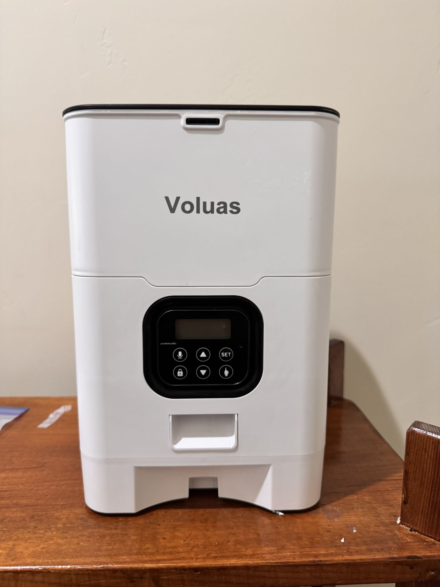 NEW Voluas Automatic Pet Feeder โ Sealed Parts โ LCD Programmable
