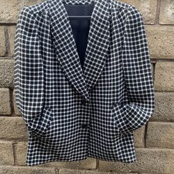 Wool Classic Fit Jacket- Large Size 