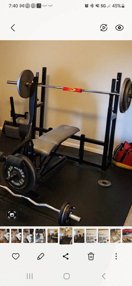 Weight Bench Only