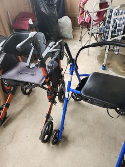 2 walkers for adults