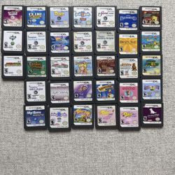 NINTENDO DS GAMES STARTING @5$ 