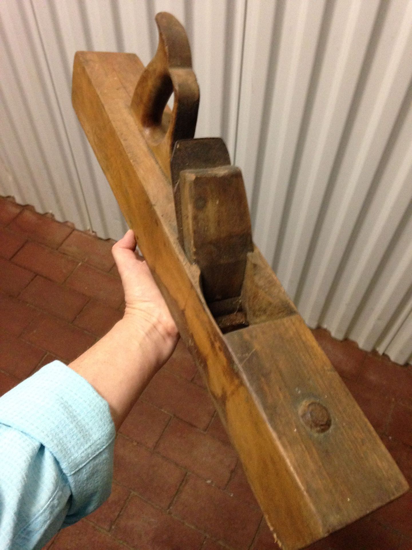 Antique wood planer