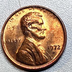 1972 penny 