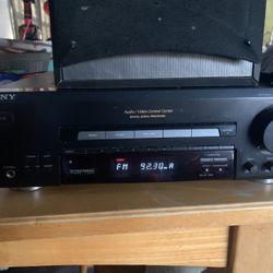 Sony Audio/Video Control Center With Sony Surround Sound 