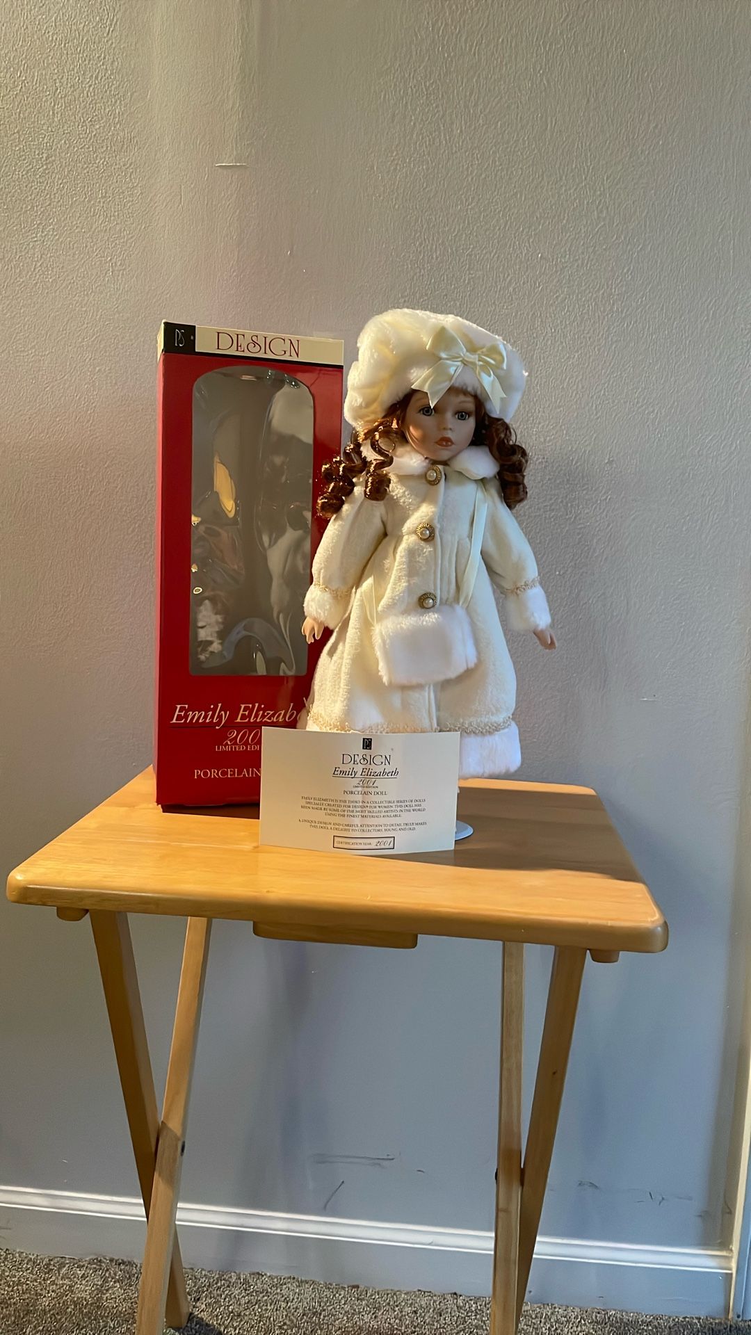 Vintage Porcelain Collector’s Doll