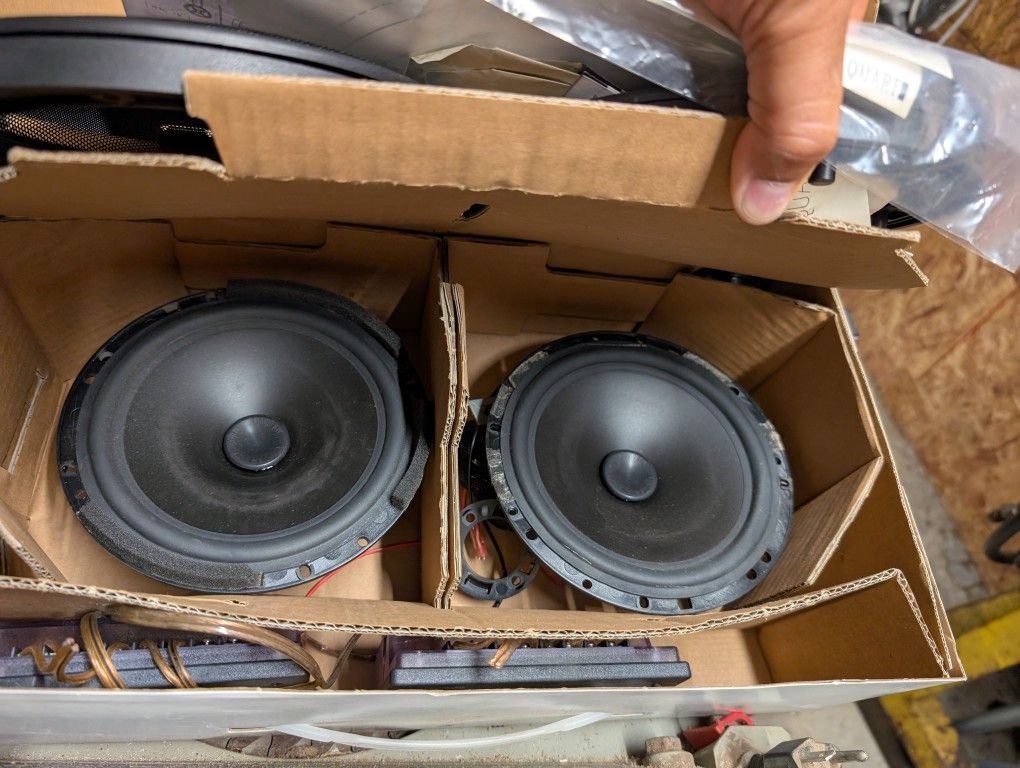 6.5" Component Speakers