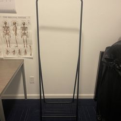 Clothing Rack with Shoe Shelf