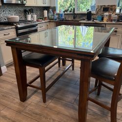 Free Glass Top Glass Table Top 5 Ft 1/16” L X 41 5/8” W Thick Glass 1” Bevel Free 