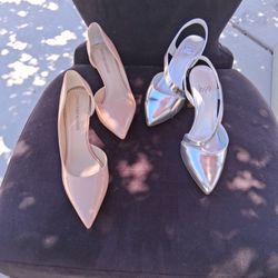 Impo Silver.   Choa Jan Miaoni  High Heels