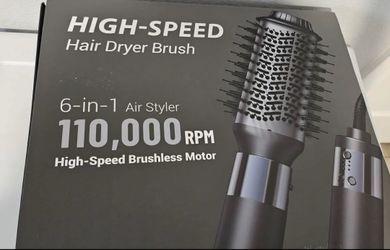 6-in-1 Air Styler Hair Dryer Brush