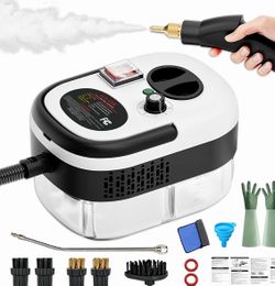 Portable Steam Cleaner with 16-Piece Accessories
