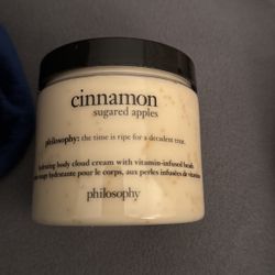 Philosophy cinnamon sugared apples hydrating body cloud cream