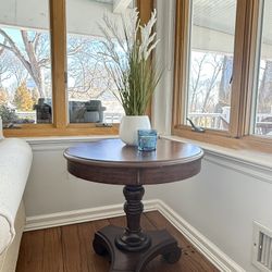 Wood Side Table 