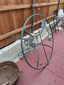 Patio porch table four chairs straight strong no top
