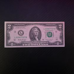 Two Dollar Bill Looking To Get $20