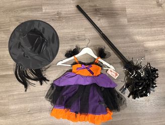 Toddler witch costume size 2-3