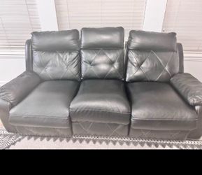 leather couch