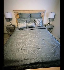 Two Nightstands (Gray Colored)