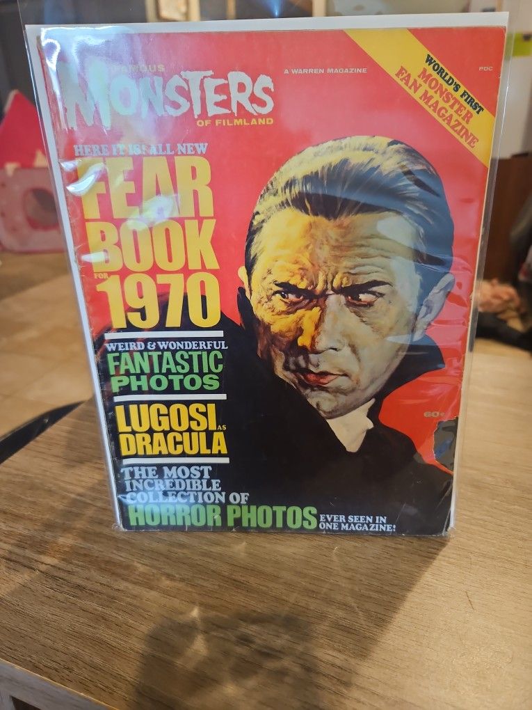 1970 Famous Monsters Of filmland, Fear Book 1970