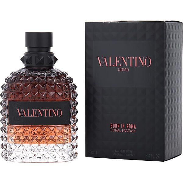 Uomo Born In Roma Coral Fantasy by Valentino for Men - 3.4 oz EDT Spray