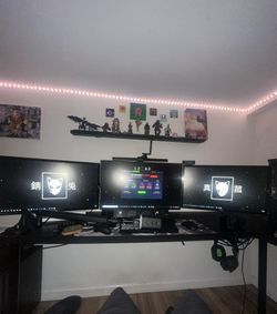 Gaming Monitors With Triple Monitor Mount