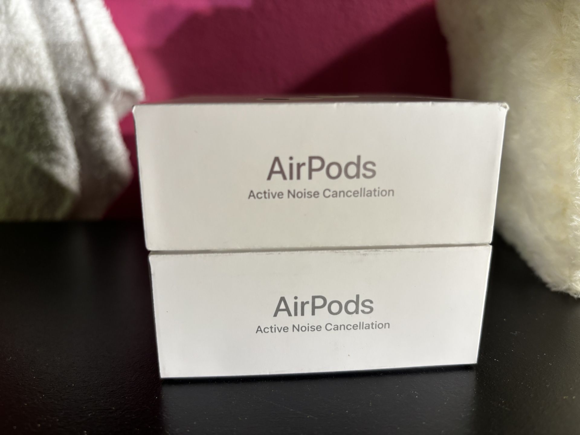 2 Pairs Of AirPod 4s With Noise Cancellation