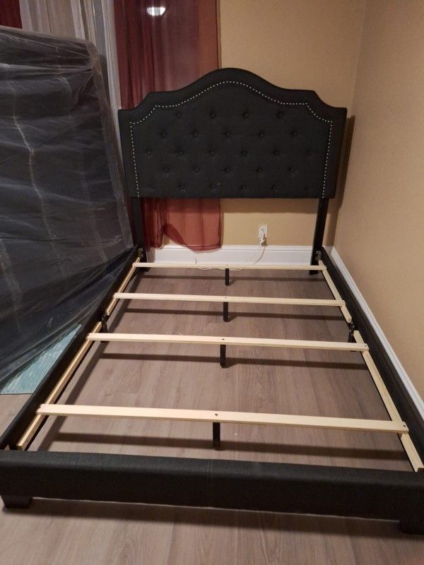 Full Size Bed Frame And Headboard