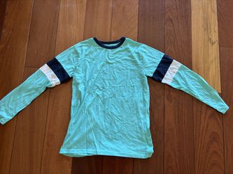 Children's Place Mint Long-Sleeve Shirt - Size 10/12
