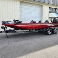 1988 RANGER BASS FISHING BOAT 22 Ft 200 Black Max