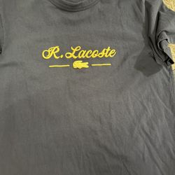 3 Lacoste T Shirts 1 Stretch Hoodie 1 Long Sleeve