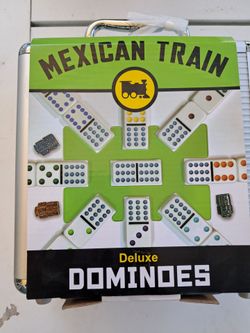 Mexican Train Deluxe Dominoes Set NIB