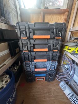 Ridgid tool boxes
