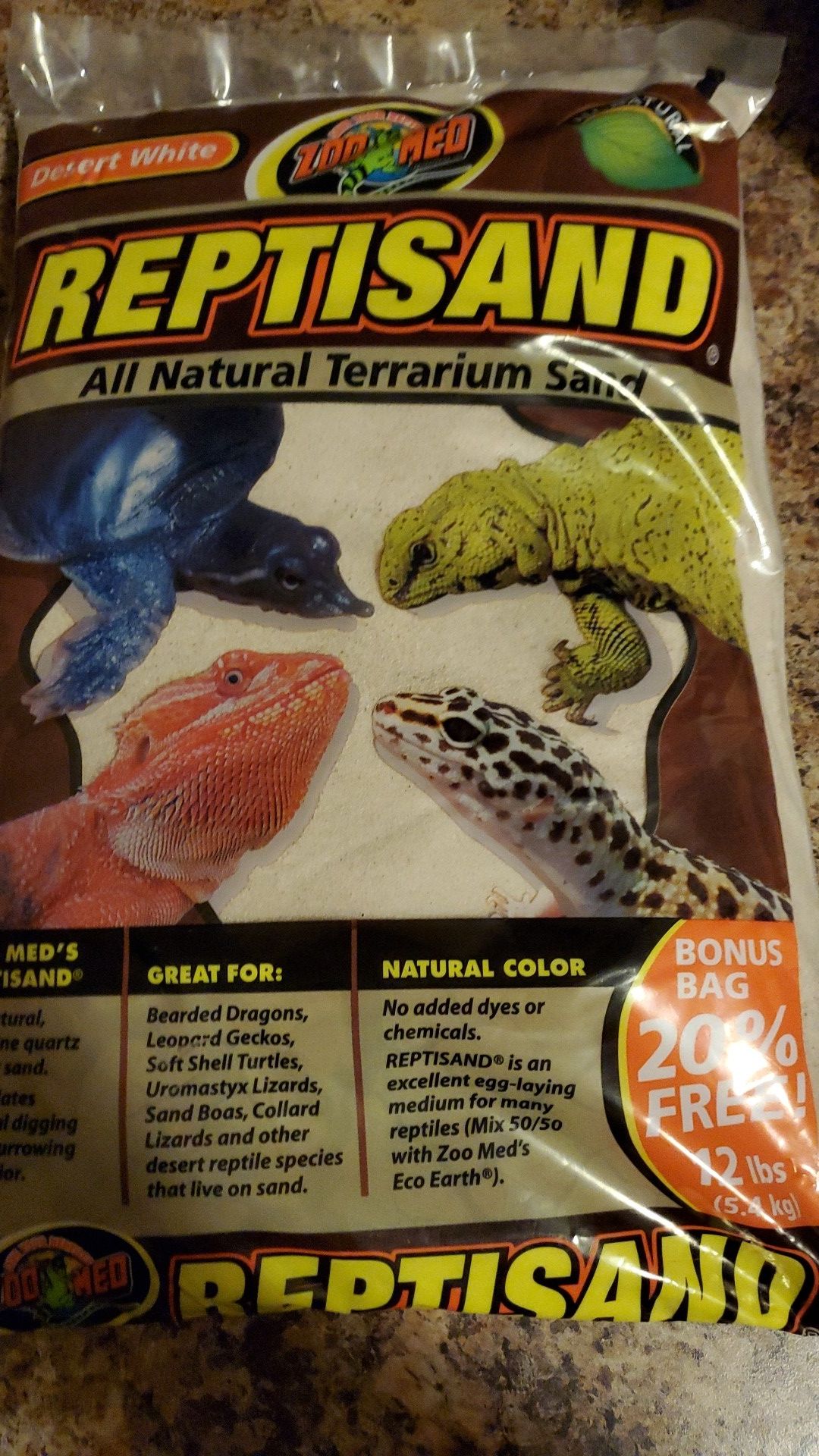 Reptisand Terrarium Sand