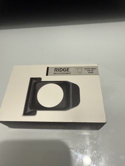 New! Ridge Wallet AirTag Money Clip Set (black)