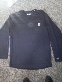 2 Carhartt long sleeve work shirts