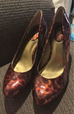 Leopard heels