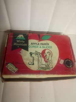 White Mountain Apple Parer Corer & Slicer Goodell Company