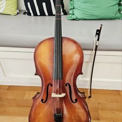 3/4 Cello, Bow, and Bag