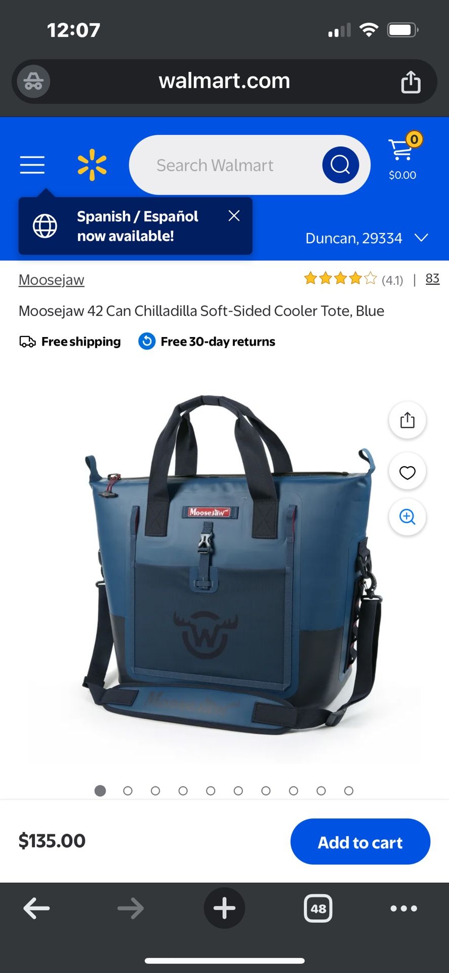 Moosejaw Cooler 